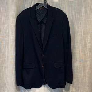 Tasso Elba Men's Navy Blazer
